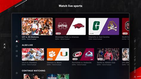 Watch live games and studio shows with 247 access to ESPN, ESPN, ESPN2, ESPN3, ESPNU, ESPNews, ESPN Deportes, SEC Network, SEC Network , Longhorn Network, ACC Network Extra, ESPN Goal Line, ESPN Buzzer Beater, and ESPN Bases Loaded. . Es pn watchfaq
